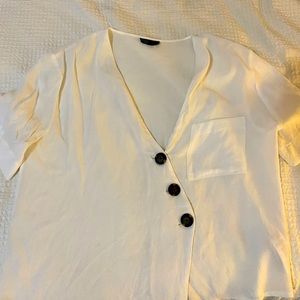 TopShop Button Top
